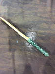 Green and Silver Color Wand
