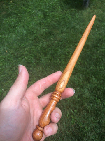 Cherry Wand - Small Handle - - One of a Kind