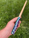 Dog Paws and Bones Wand in Purple - Cherry - One of a Kind