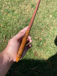 Teak Burl Wand - Hyper Rare - One of a Kind